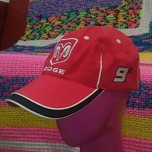 Red Dodge hat